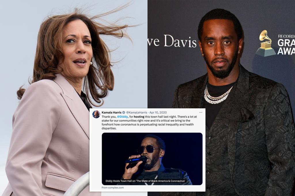 Kamala Harris’ tweet thanking Sean ‘Diddy’ Combs resurfaces