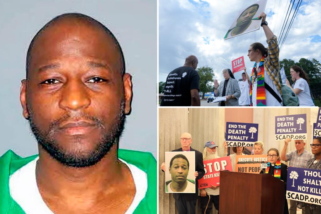 South Carolina inmate dies by deadly injection in state’s first execution in 13 years