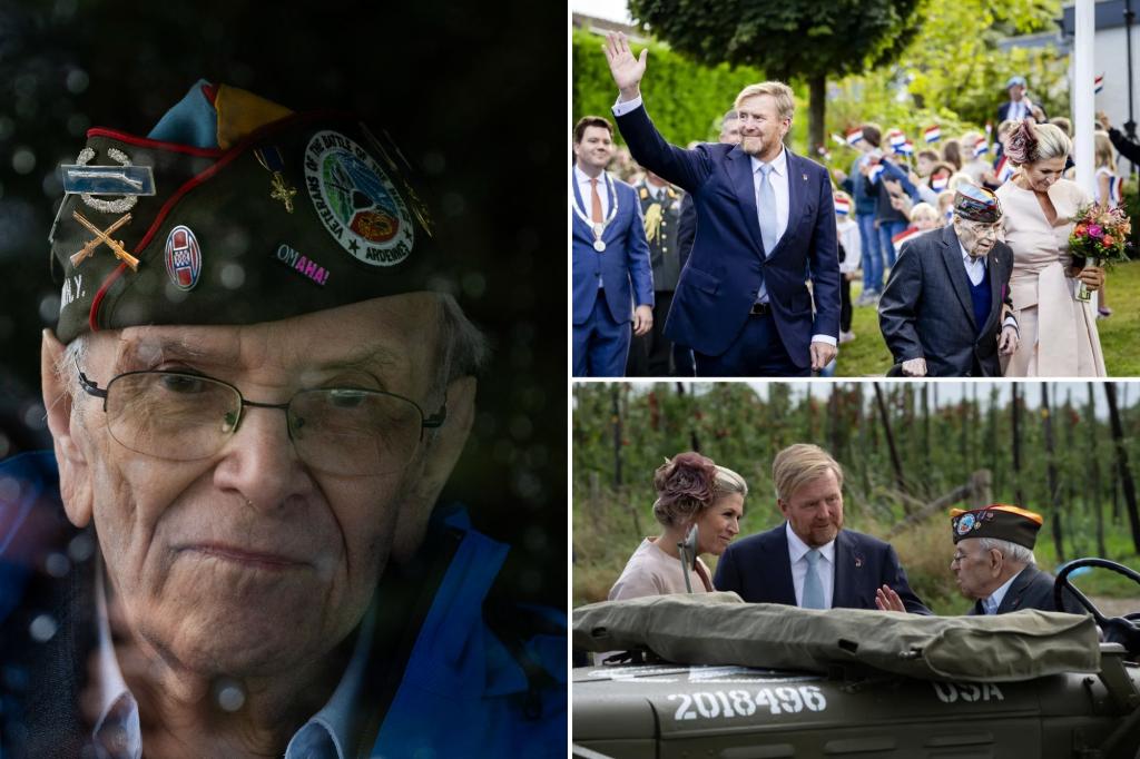 American WWII veteran returns to tiny village he liberated from Nazis 80 years later