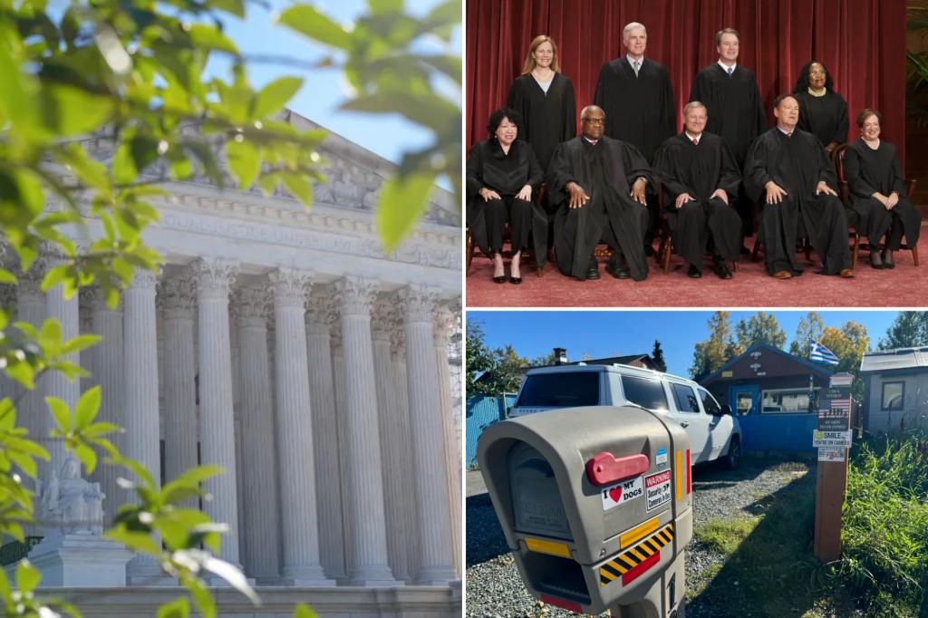 Man accused of threatening Supreme Courtroom justices needs telephone again