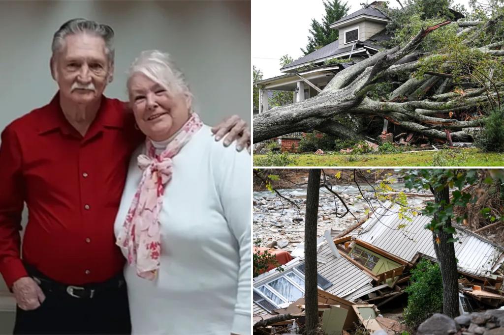 South Carolina grandparents, Jerry and Marcia Savage, discovered hugging each other after they have been killled by fallen tree