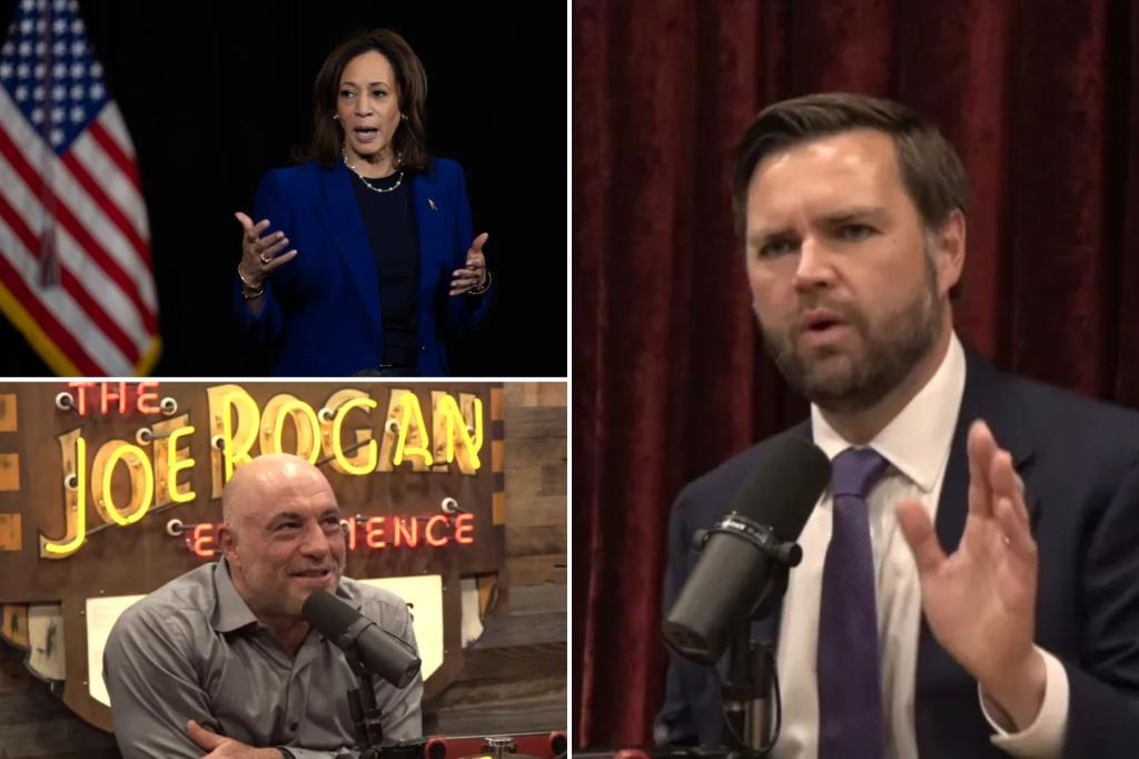 JD Vance sits down with Joe Rogan, reveals ‘greatest distinction’ between Trump, Harris