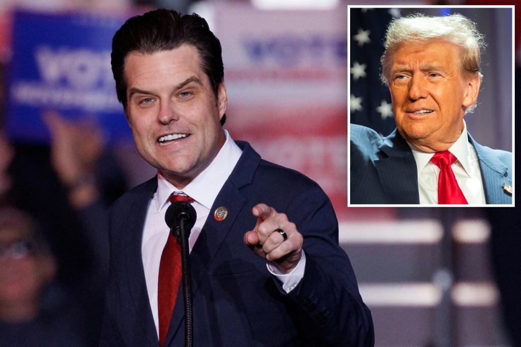 Bipartisan calls develop to launch Home ethics report on AG nominee Matt Gaetz amid sexual misconduct allegations 