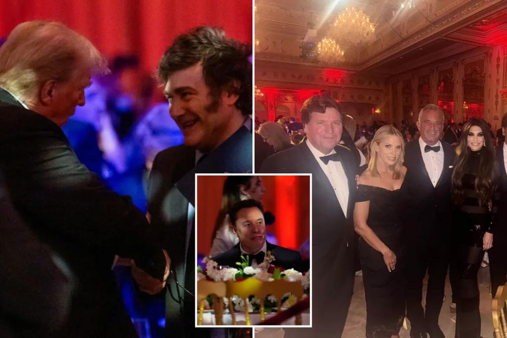 International dignitaries, Trump Cupboard picks combine it up at glamorous Mar-a-Lago gala