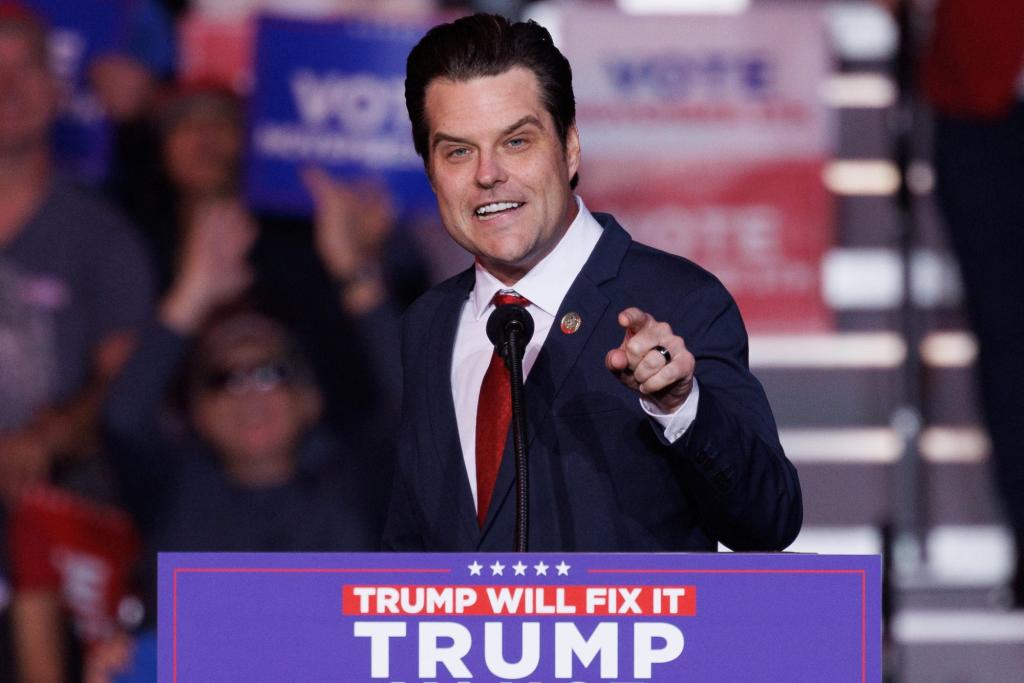 Matt Gaetz is the right MAGA legal professional common