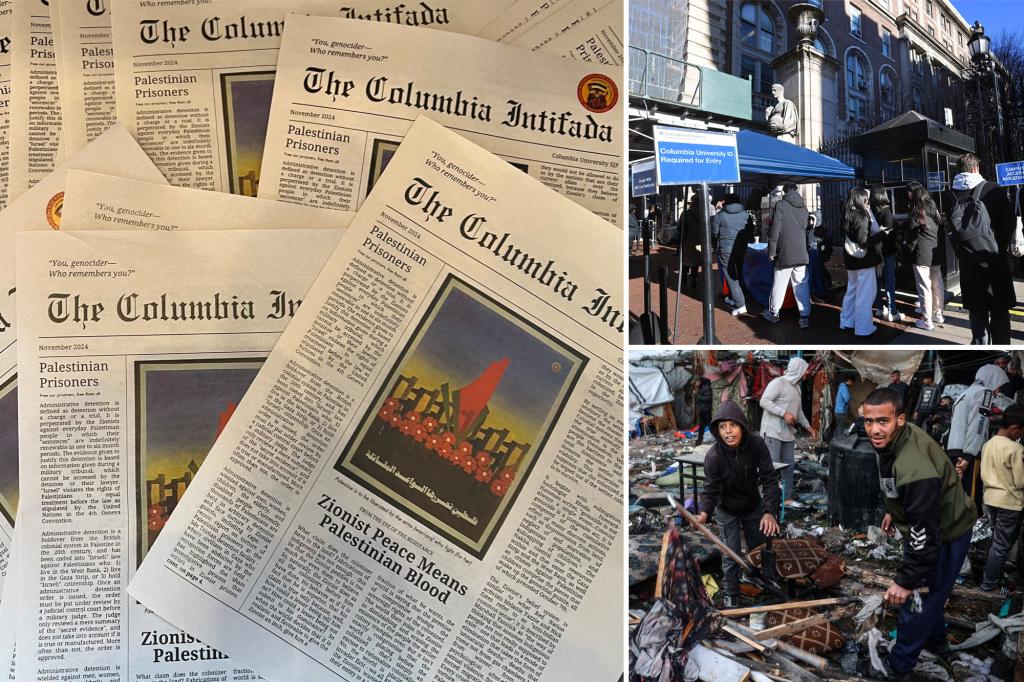 College students at Columbia College launch anti-Israel ‘Columbia Intifada’ newspaper: ‘Outrageous’