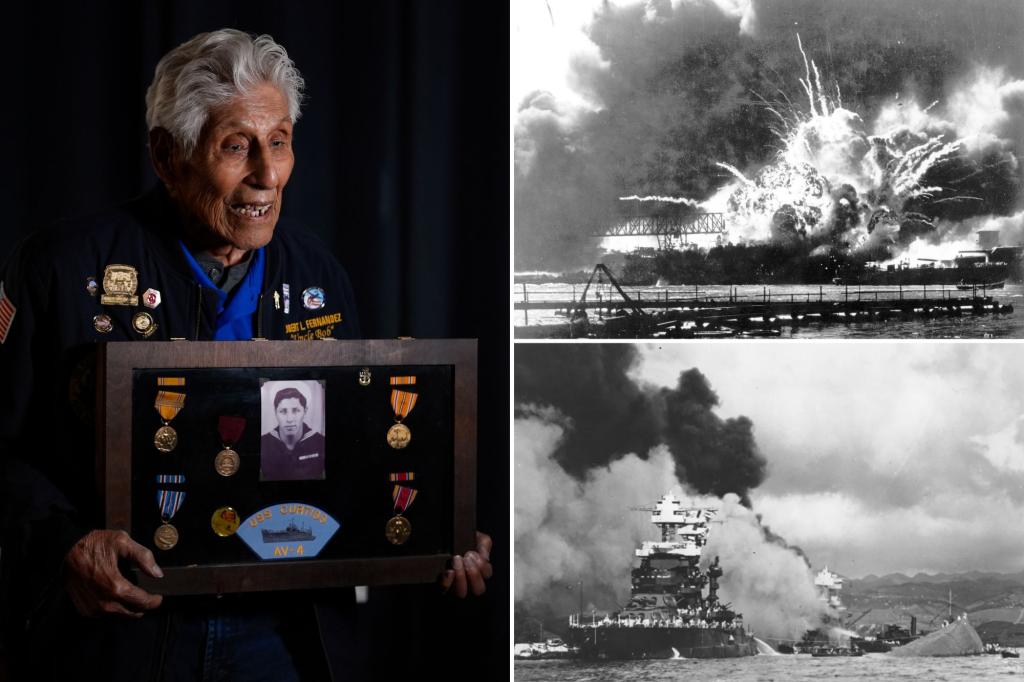 Pearl Harbor Navy survivor Bob Fernandez remembers Japanese bombing on 83 anniversary