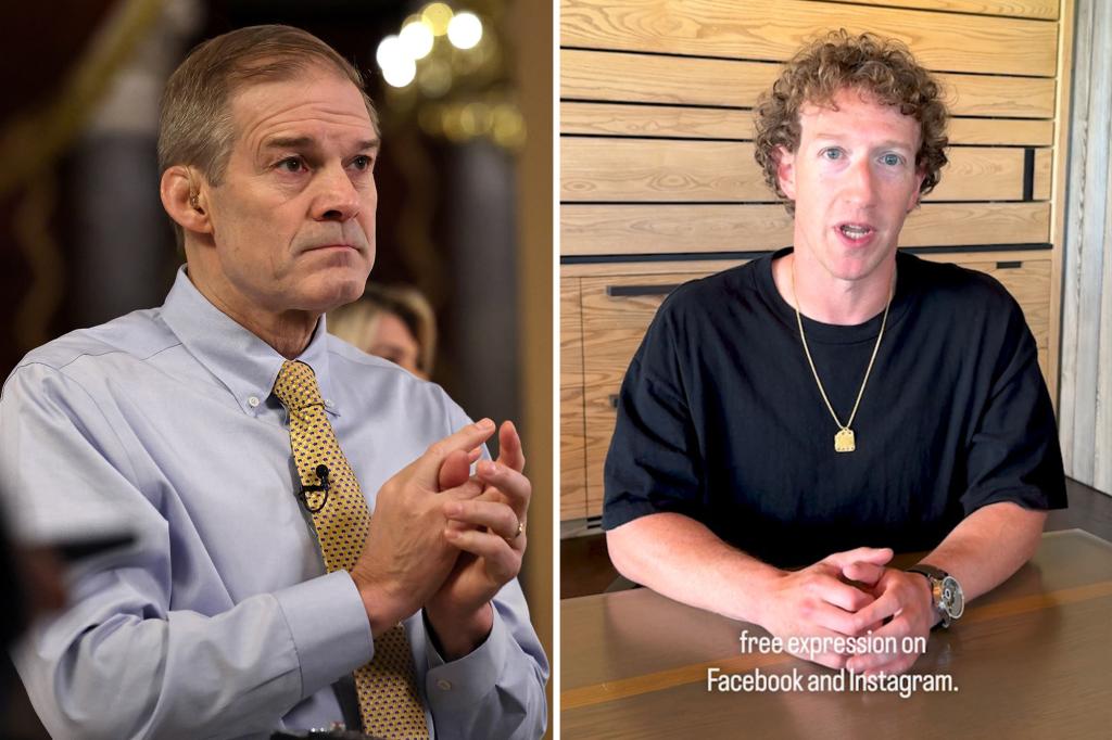 Highly effective Judiciary Chair Jim Jordan praises Mark Zuckerberg for ending censorship efforts, says Google ought to be subsequent