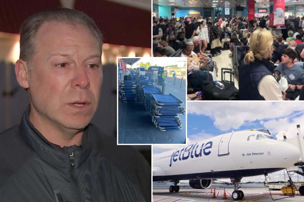 JetBlue passengers say they had been ‘kicked to the road like canine’ from Turks and Caicos airport after return flight to Boston was delayed