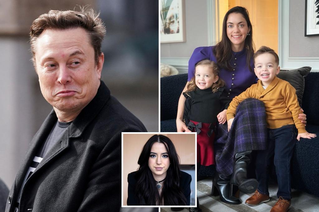 Elon Musk gushes over child mama Shivon Zilis and children in the midst of Ashley St. Clair controversy