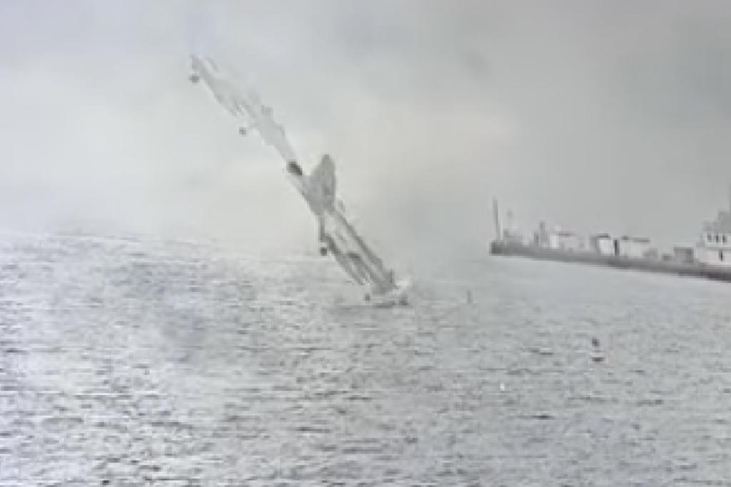 New footage exhibits second Navy fighter jet crashes into San Diego Bay