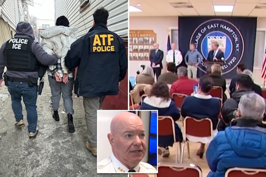 East Hampton officers reassure residents that officers will not deport unlawful migrants