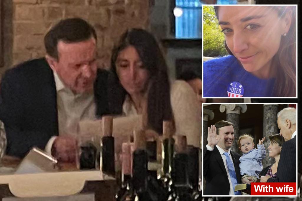Dem Sen. Chris Murphy caught ‘cuddling’ on date with progressive media writer