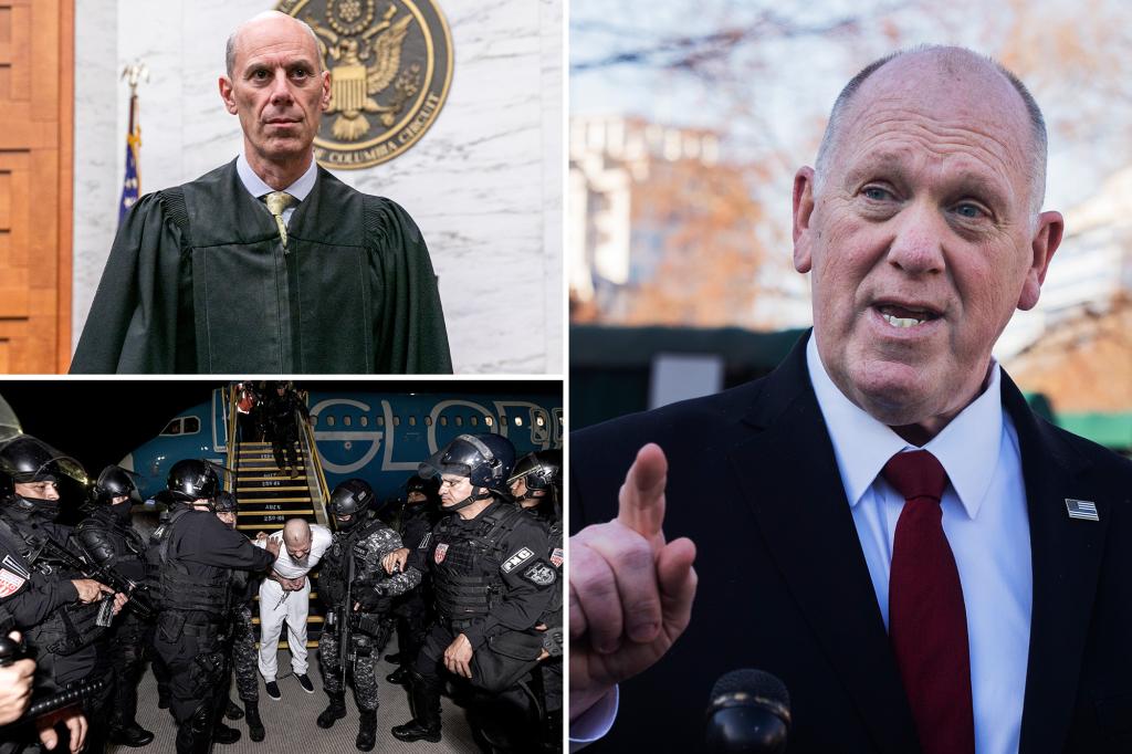 Tom Homan vows to not cease deportations after choose blocks Trump from utilizing Alien Enemies Act