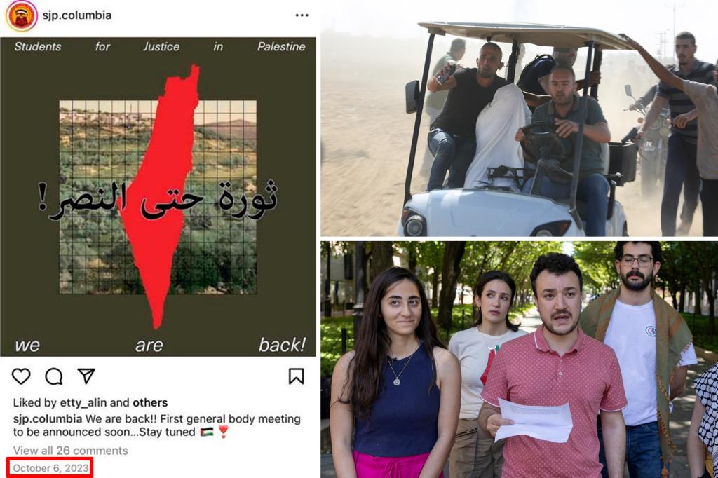 Households of Hamas hostages declare anti-Israel protest teams like Columbia’s College students for Justice in Palestine had ‘prior information’ of Oct. 7 assault in bombshell go well with