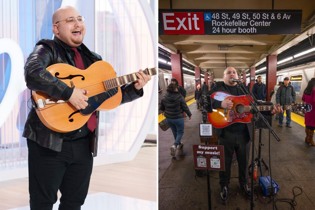 NYC subway musician hopes to ring a bell on ‘American Idol’