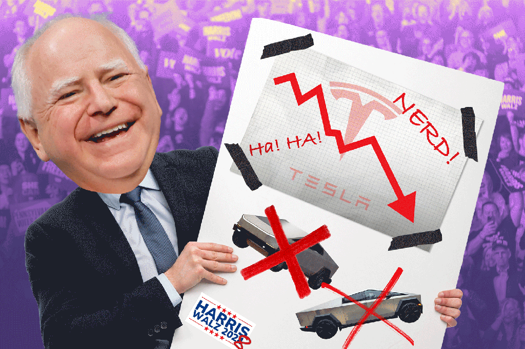 How Tim Walz’s knucklehead assault on Elon Musk, Tesla dangers breaking Minn. regulation