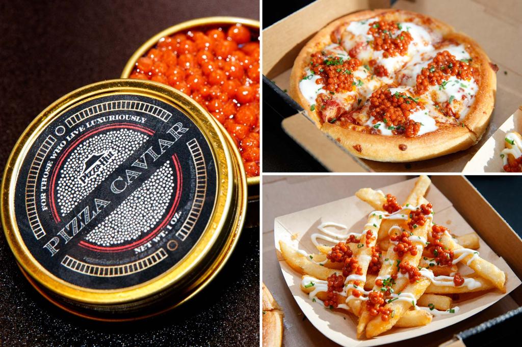 Pizza Hut jumps on the caviar bandwagon — within the weirdest potential approach
