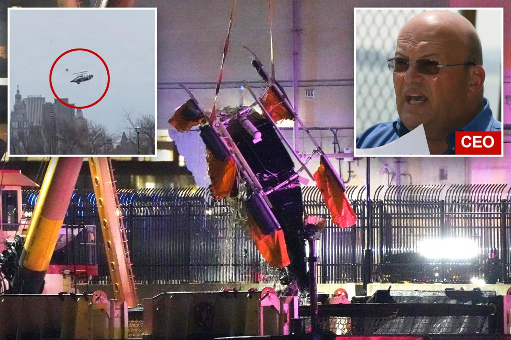 NYC helicopter tour CEO Michael Roth says pilot known as in for fuel earlier than Hudson River helicopter crash