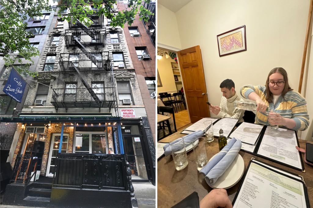 NYC restaurant seats prospects in condo subsequent door