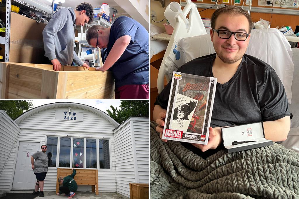 Huge-hearted Westchester teen finishes veteran corridor beautification venture in time for Memorial Day — after freak accident