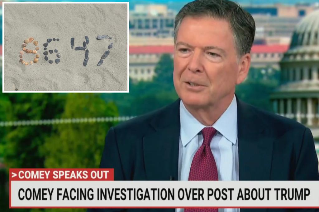 Ex-FBI Director James Comey says he doesn’t count on to be charged over ‘86 47’ Instagram put up: ‘Ridiculous’ 