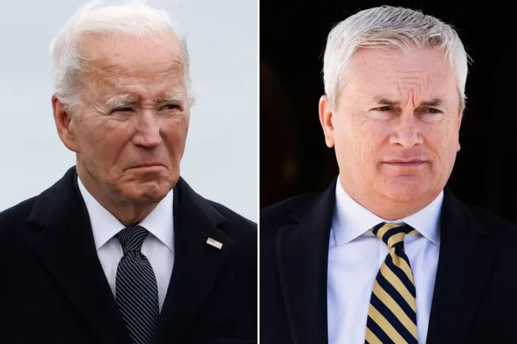James Comer ‘open’ to dragging Joe Biden into listening to on cognitive state