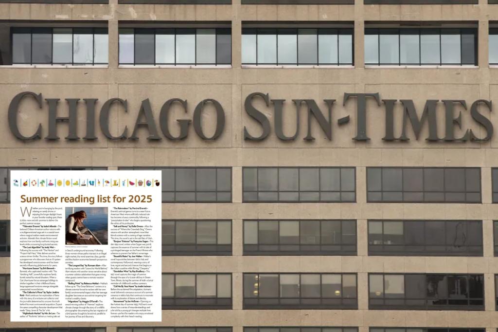 Studying record featured in Chicago Solar-Instances, Philadelphia Inquirer created by AI — and crammed with nonexistent books