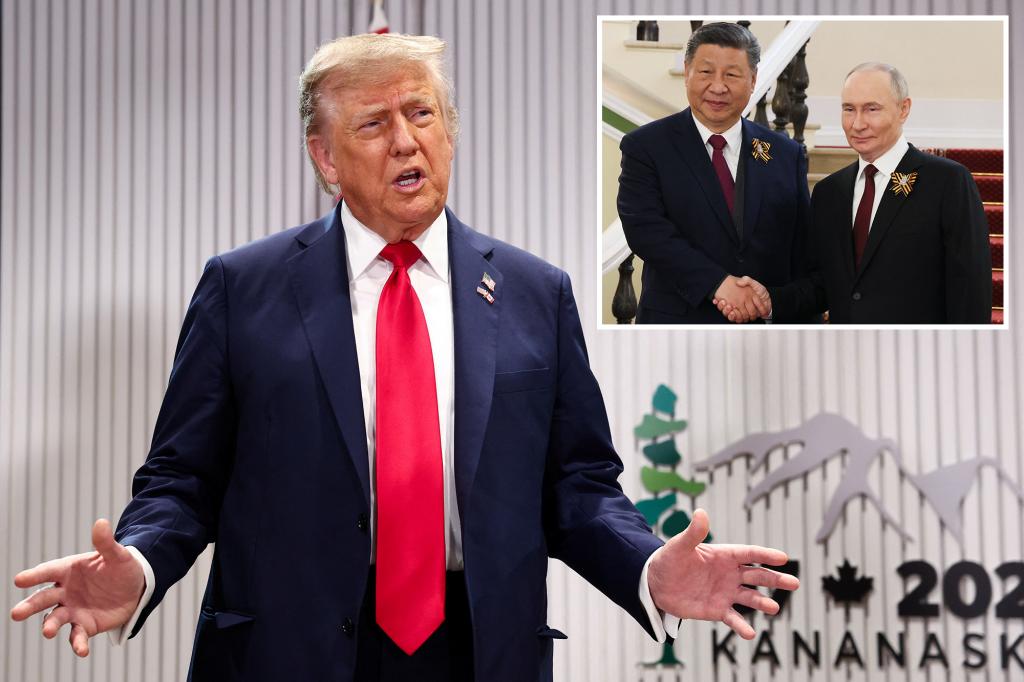 Trump floats Russia and probably China becoming a member of G7 at annual summit