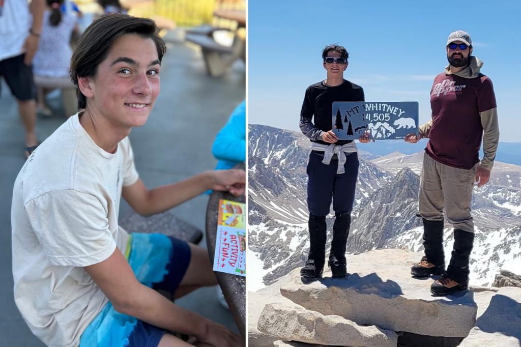 Califorina teen Zane Wach’s haunting phrases earlier than hallucinating, strolling off 120-foot cliff revealed by father