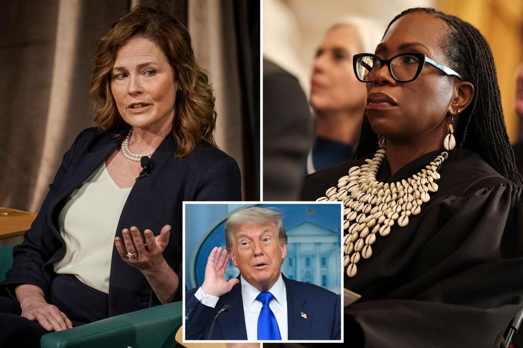 Amy Coney Barrett rips Ketanji Brown Jackson over dissent in birthright citizenship case