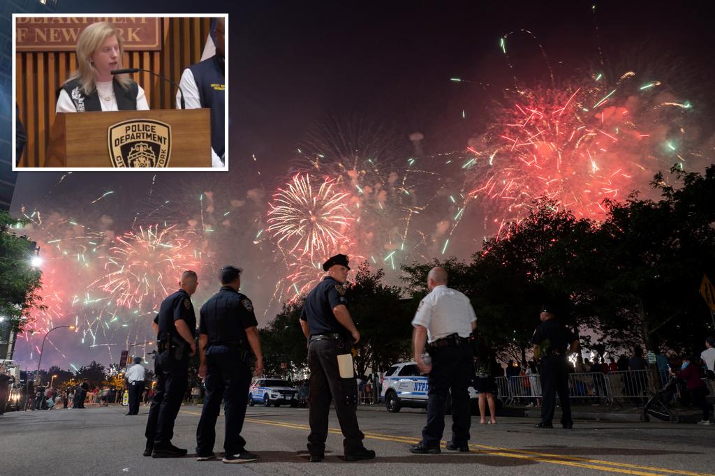 NYPD cracking down on July 4th fireworks present