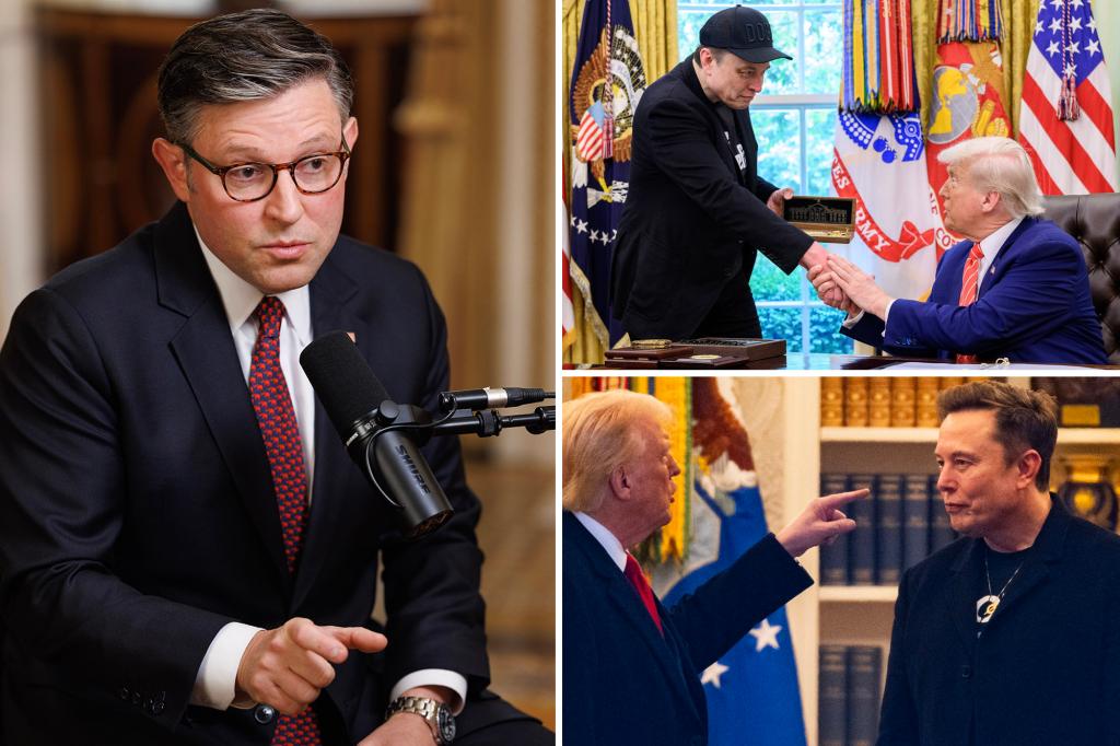 Elon Musk modified his telephone quantity after spat with Trump, Speaker Mike Johnson reveals on ‘Pod Power One’