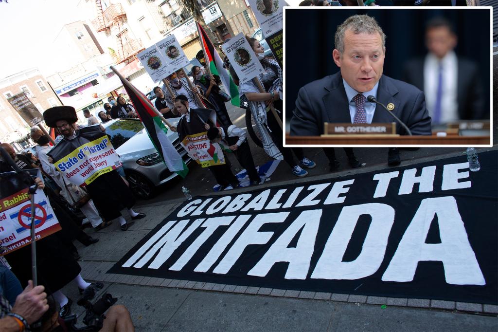 NJ Rep. Josh Gottheimer introduces decision condemning ‘Globalize the Intifada’