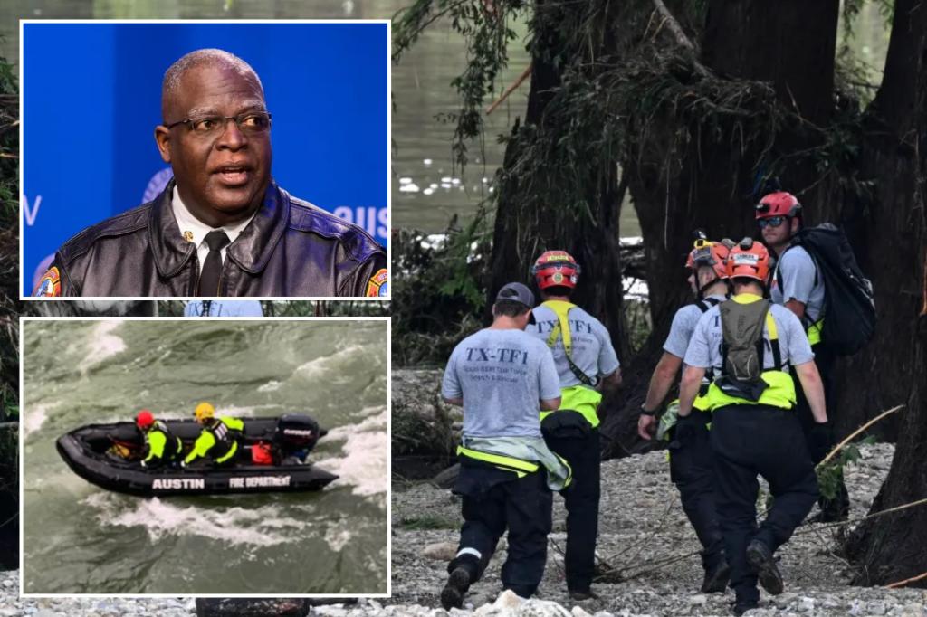 Austin, Texas fireplace chief accused of refusing to ship rescue workforce to flood zone over $800K dispute