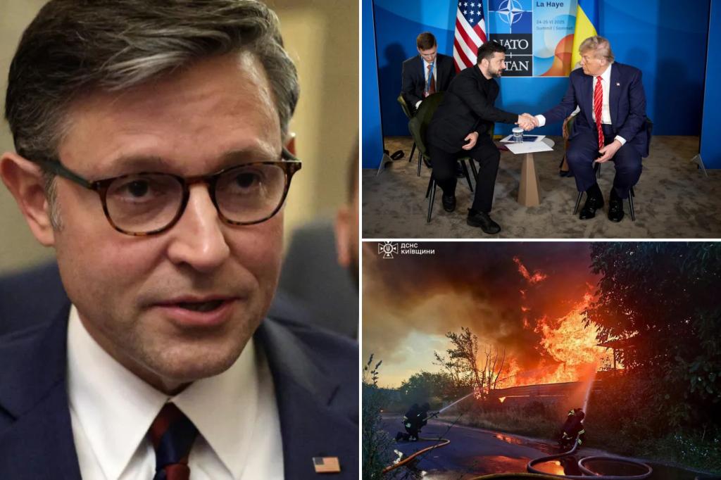 Mike Johnson steps up requires contemporary Russia sanctions to ‘ship Putin a message’ after Trump ripped Russian’s ‘bulls—‘