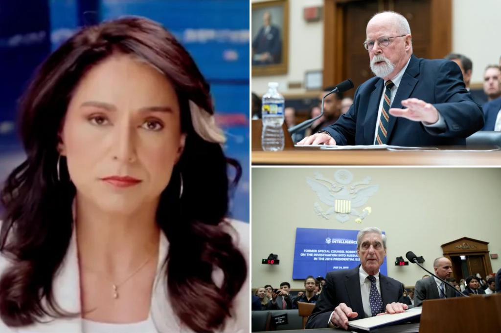 Tulsi Gabbard ‘can’t fathom’ how Durham, Mueller missed proof of ‘years-long coup’ in opposition to President Trump