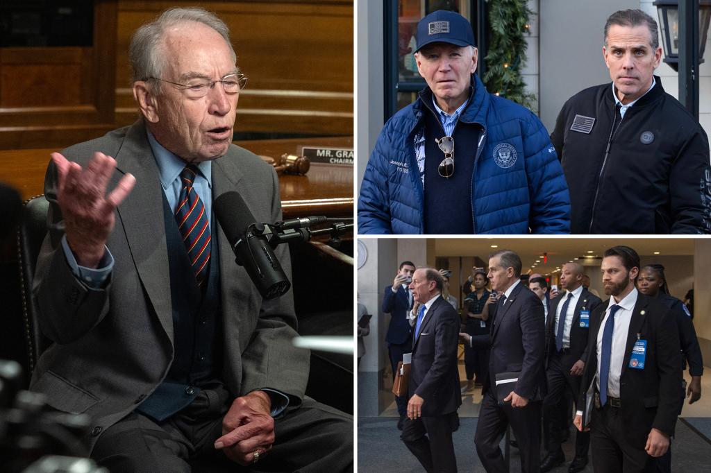 Sen. Chuck Grassley tells ‘Pod Power One’ that Russiagate, Biden scandals have been a ‘coverup inside authorities’ that dwarfed Watergate