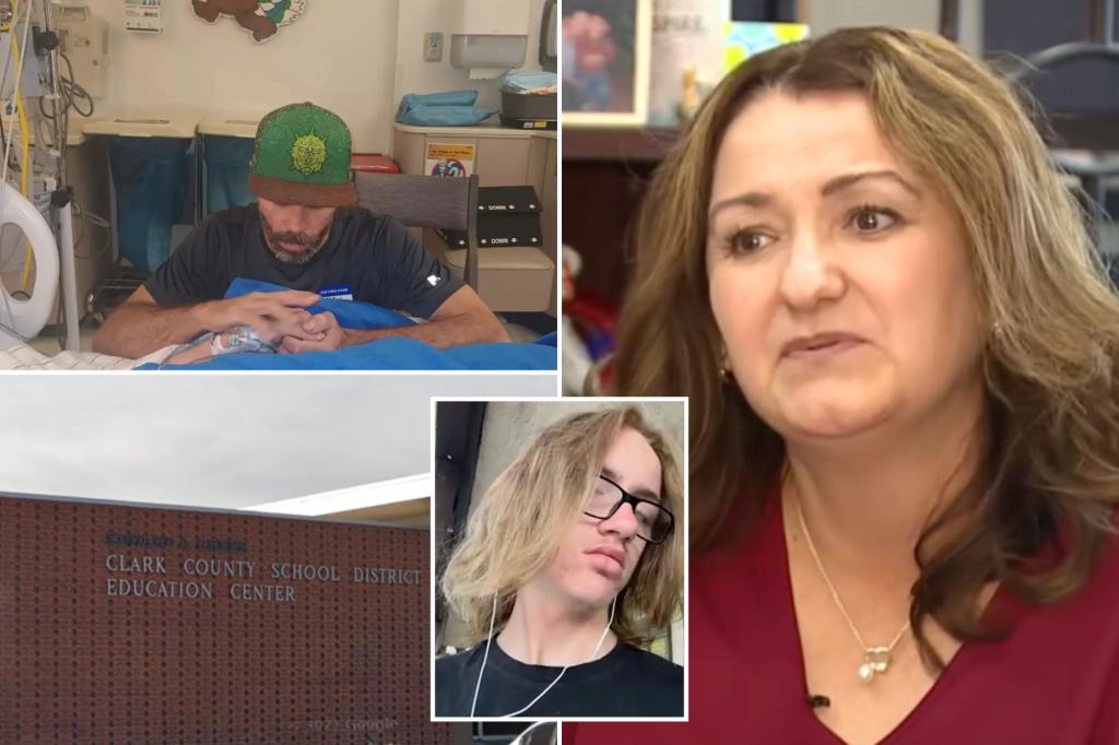 Vegas principal Darlin Delgado rehired lower than 2 years after scholar Jonathan Lewis, 17, was crushed to dying by mob of classmates