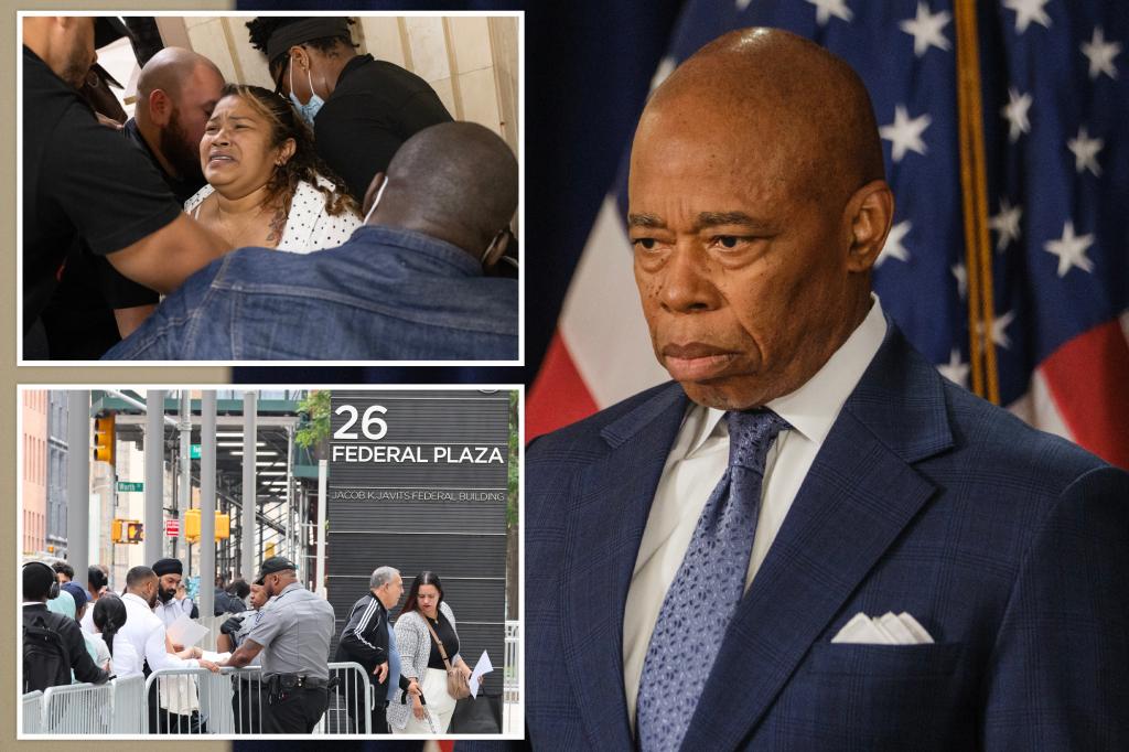Mayor Eric Adams, NYC name on ICE to finish migrant courthouse arrests instantly