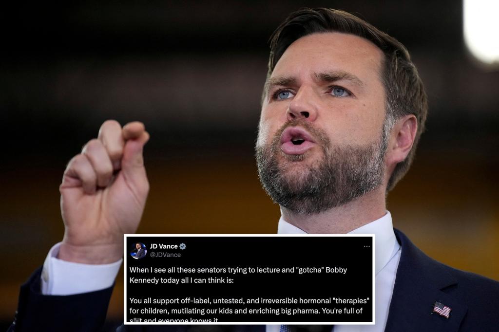 JD Vance curses out senators after heated RFK Jr. listening to: ‘Stuffed with s–t’