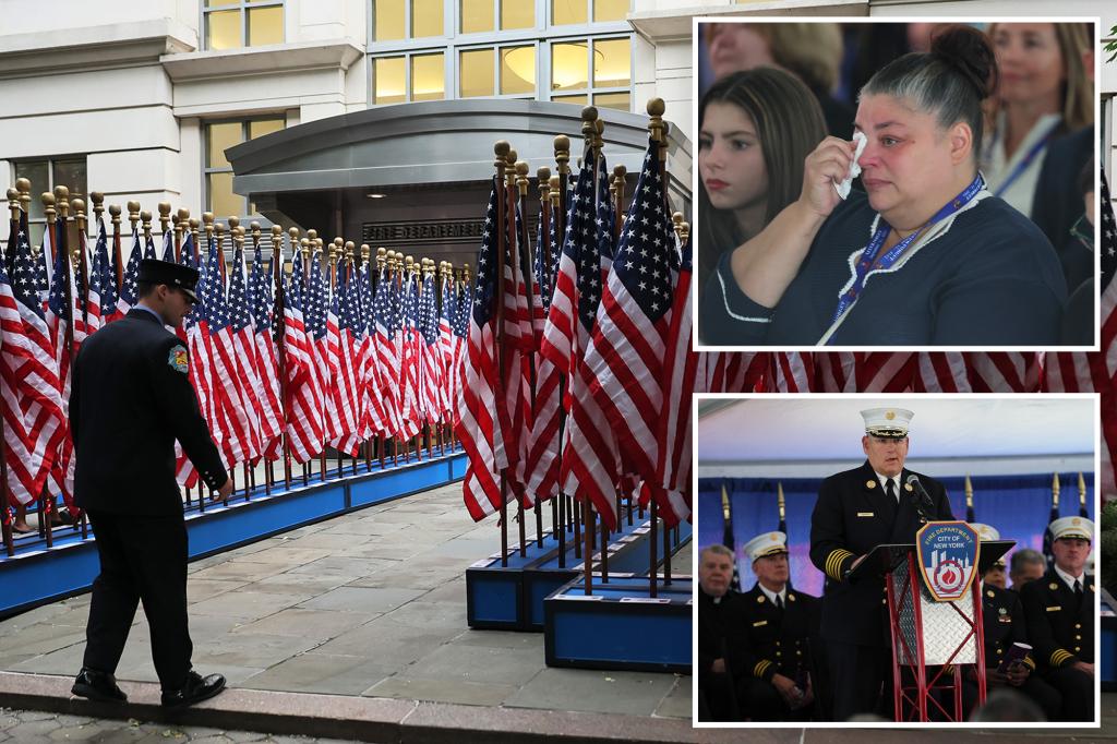 Names of almost 40 FDNY heroes added to 9/11 memorial