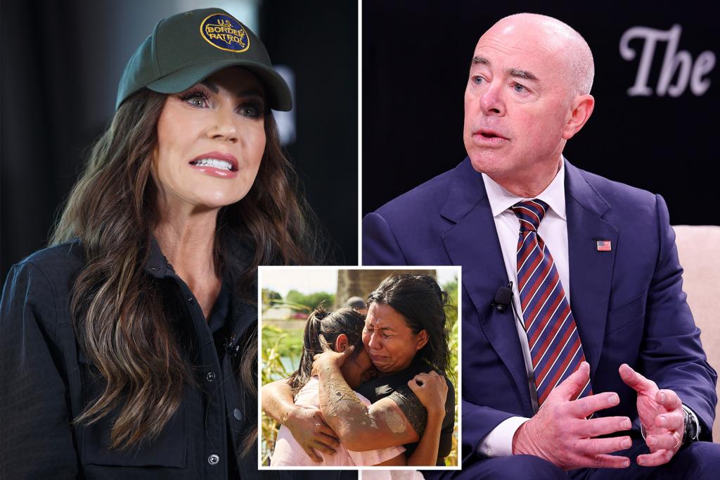 Kristi Noem tears into predecessor Alejandro Mayorkas on ‘Pod Drive One’ for opening southern border: ‘Do not know the way he slept at night time’