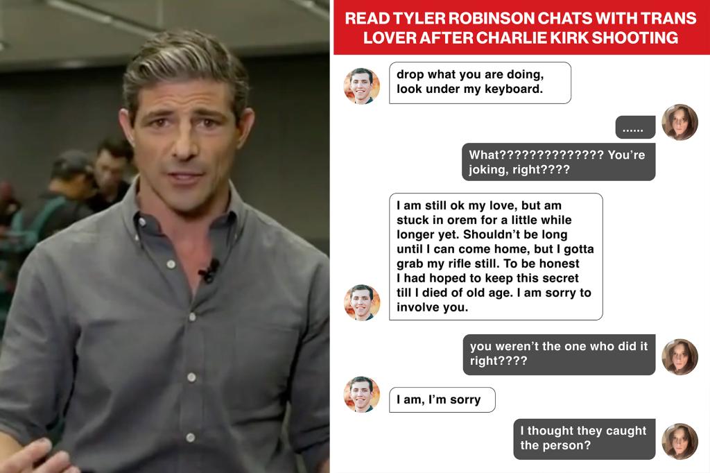 ABC Information reporter Matt Gutman blasted for calling texts from Charlie Kirk assassination suspect Tyler Robinson ‘very touching’