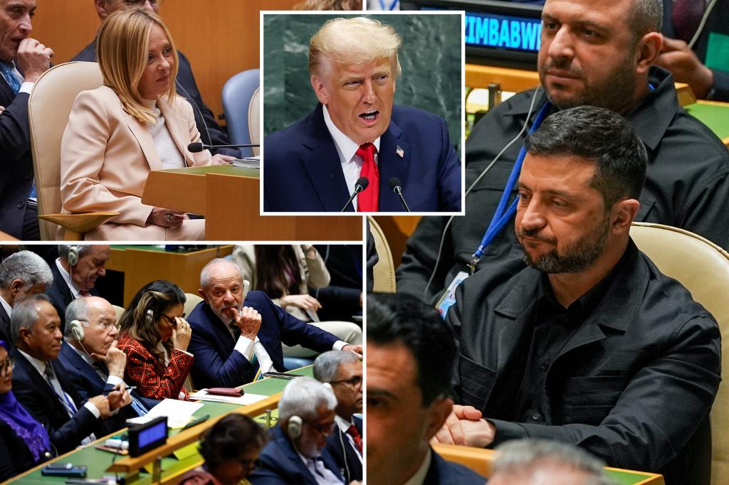 Trump rips UN’s ’empty phrases,’ warns Europe is ‘going to hell’ in deal with