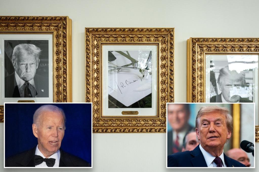 Trump reveals ‘Presidential Stroll of Fame’ — with brutal Biden snub on White Home Colonnade