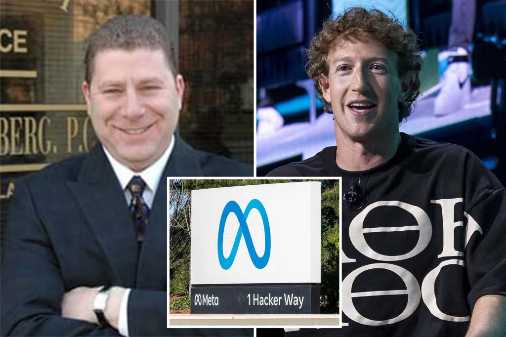 Lawyer named Mark Zuckerberg sues Meta over claims he is impersonating founder