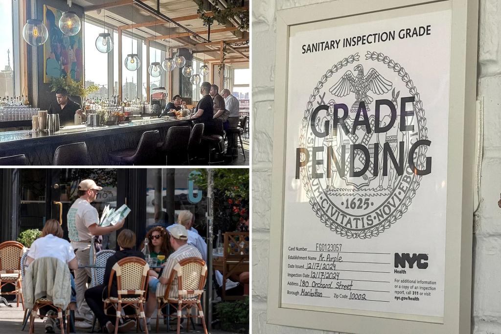 Buzzy NYC eating places, bars dupe clients, metropolis inspectors by hiding below-A well being rankings
