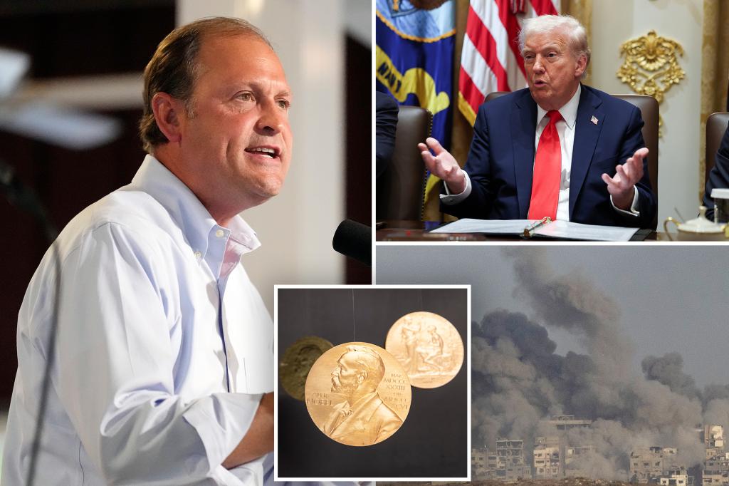 Rep. Andy Barr newest to appoint Trump for Nobel Peace Prize after Gaza deal