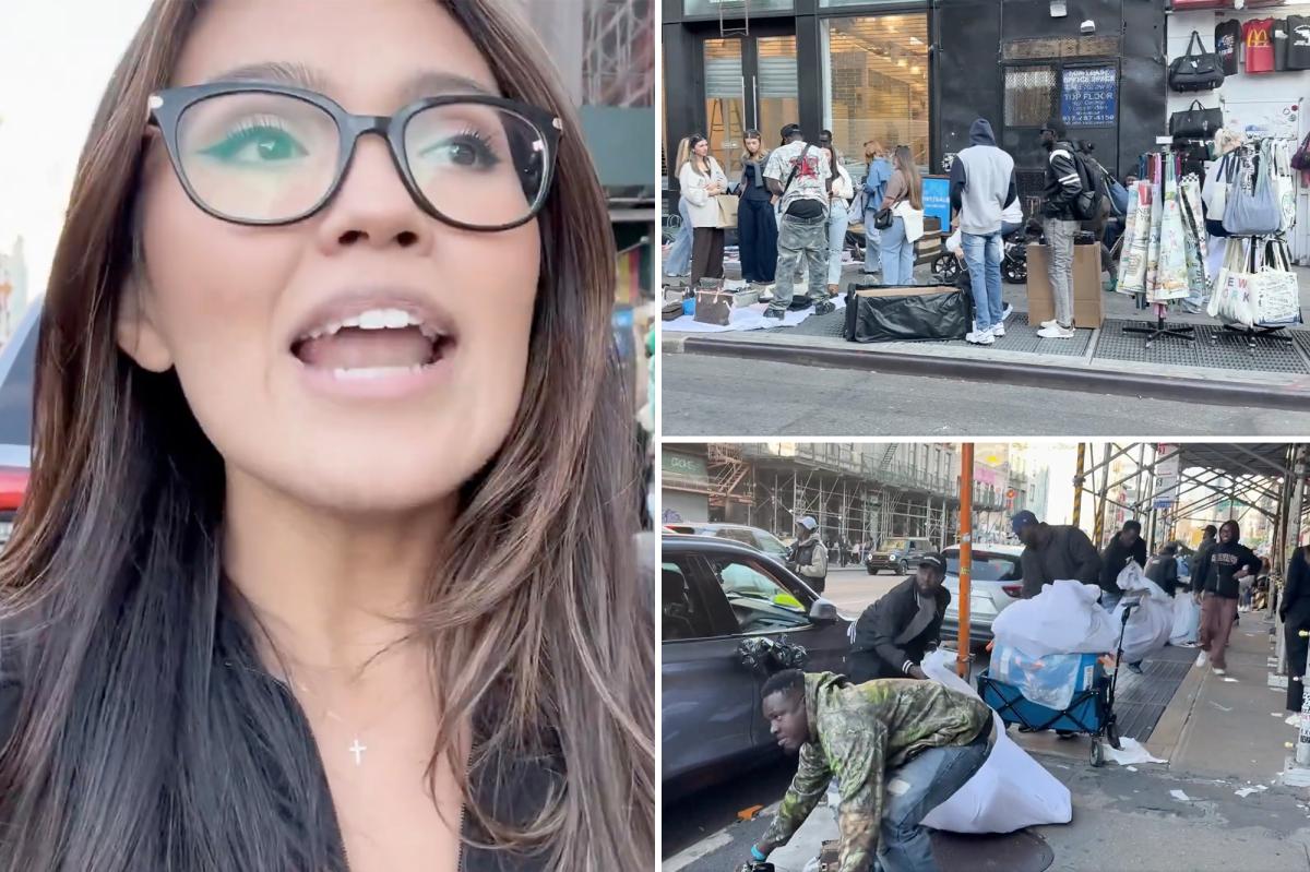 MAGA influencer Savanah Hernandez make clear unlawful NYC sidewalk distributors earlier than ICE raid